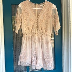 Champagne/Rose Gold Romper